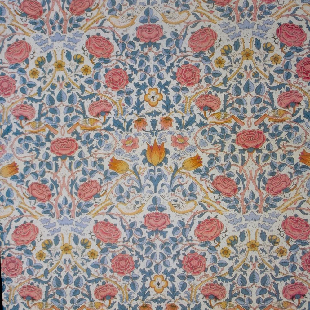 William Morris  Rose Gift Wrap 3 Sheets English 1987